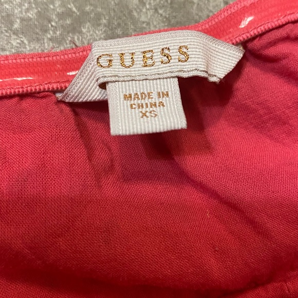 Guess corset top- Pink cotton eyelet - Picture 3 of 8